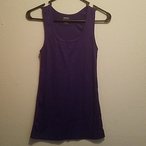Reebok Tops - 💥Purple Reebok athletic tank